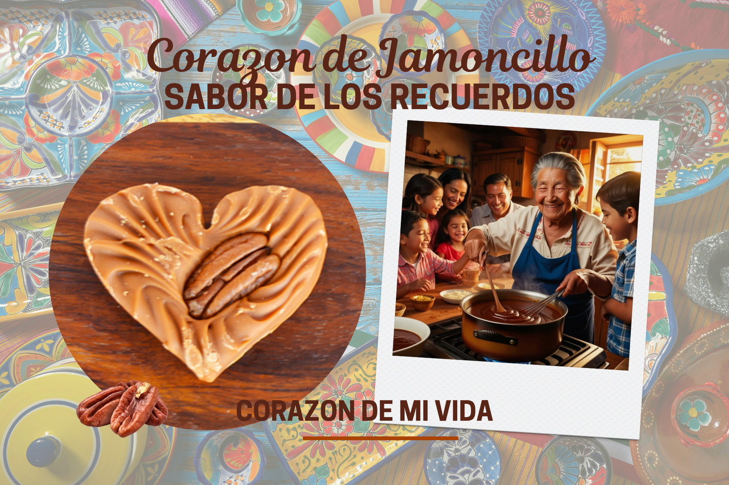 ❤️ Pack | Corazones de Dulce de Leche -Jamoncillo