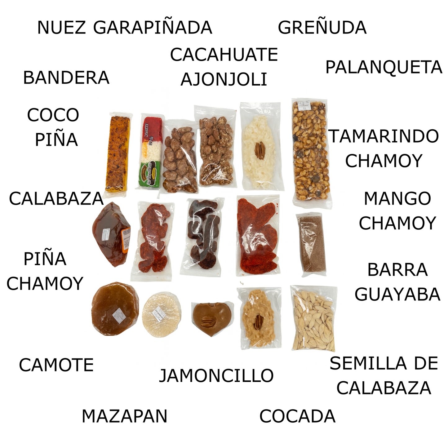 Nuevo Surtido Assortment with 16 Pcs