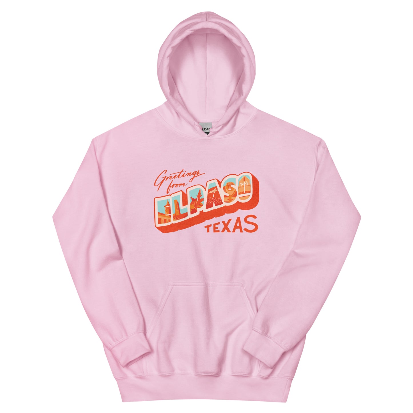 Greetings from El Paso Texas - Hoodie