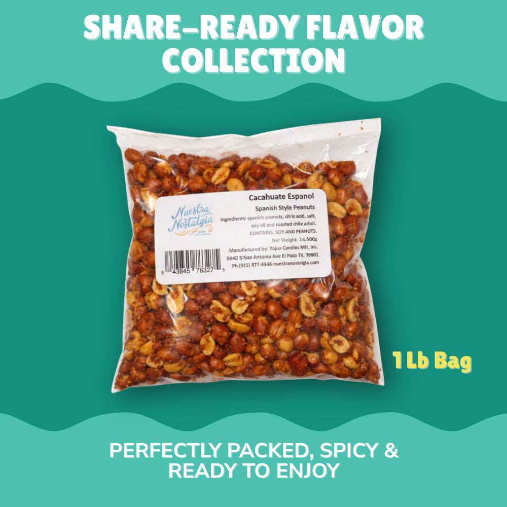 Cacahuate Español 1lb Bag