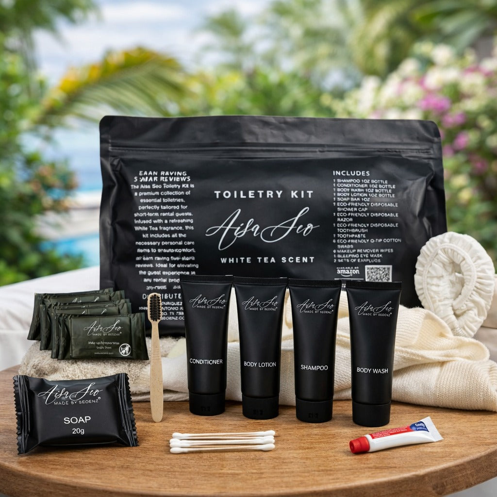 24 Set of Toiletries for Your Airbnb