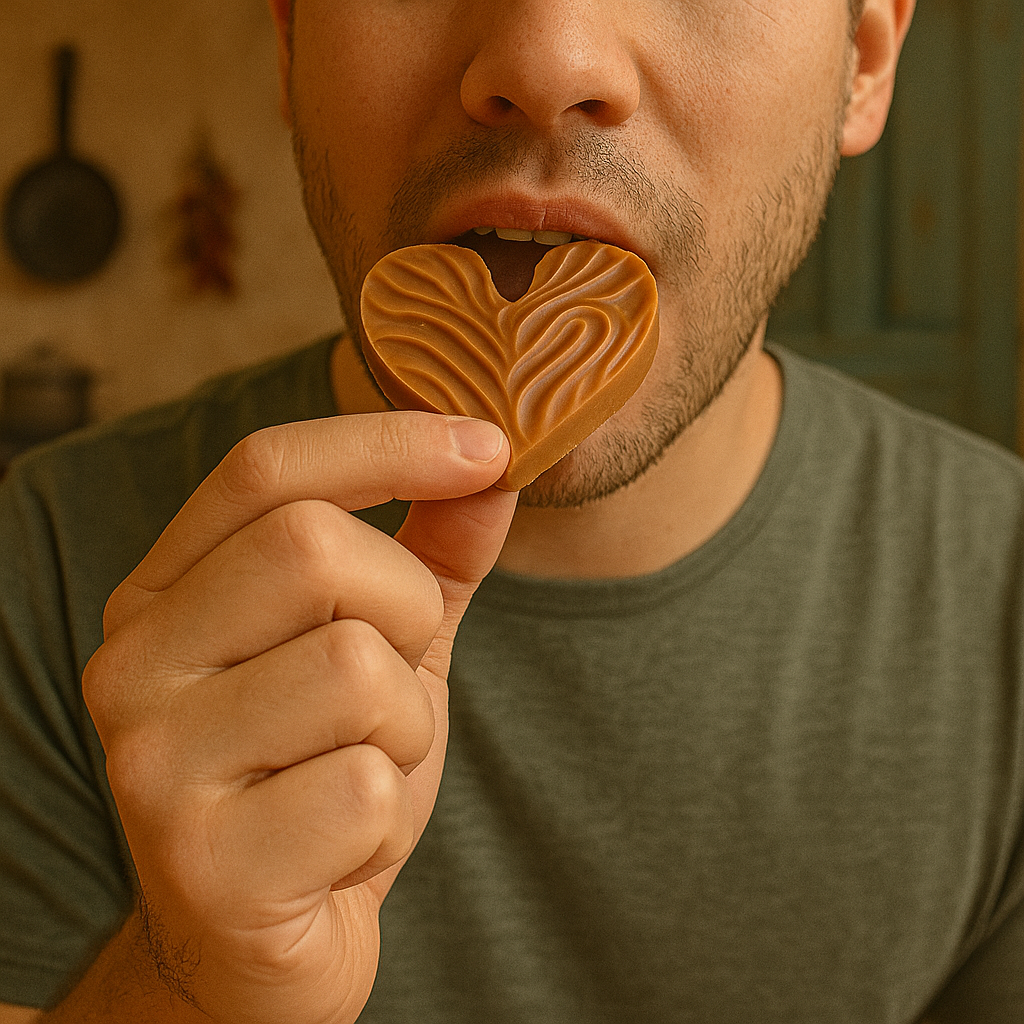 Corazones de Dulce de Leche (Sin Nuez) Jamoncillo 2oz