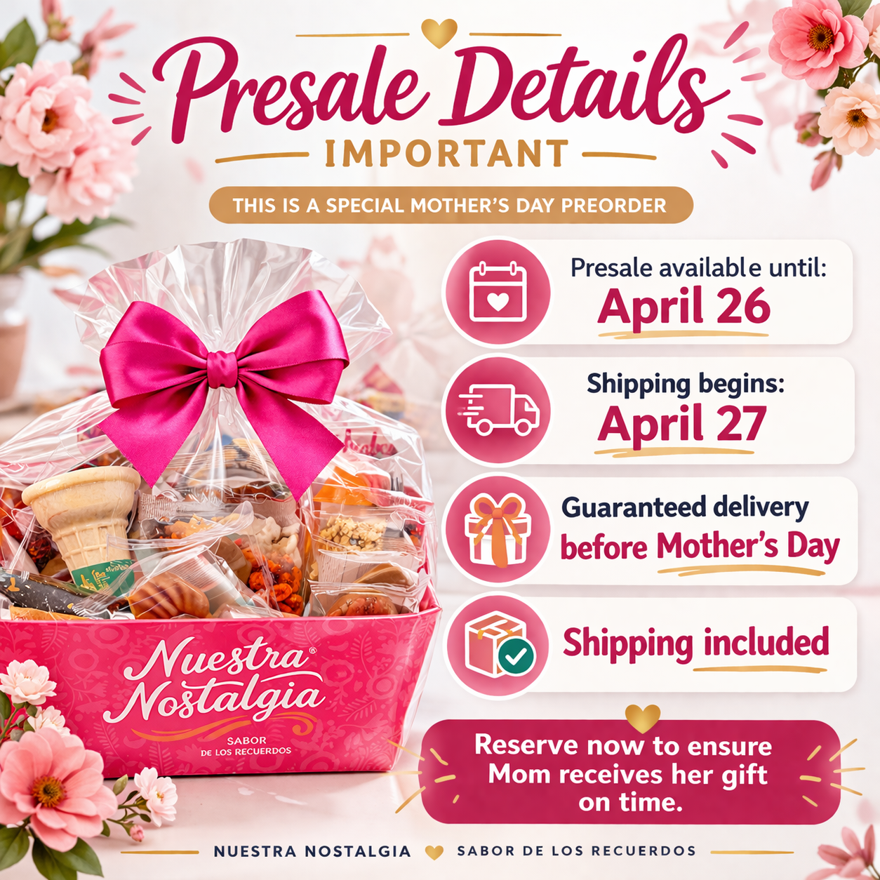 Mother's Day Gift Basket [PreOrder]