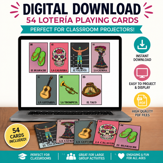 Nuestra Nostagia Playing Cards (Digital Download)