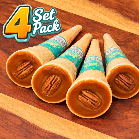 Cono de Cajeta Set of 4pcs
