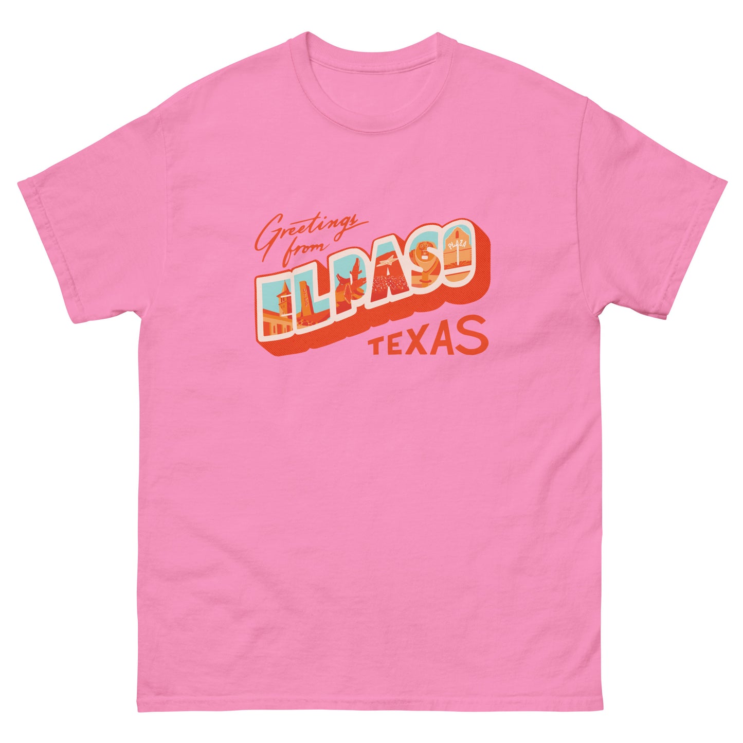 Greetings from El Paso Unisex classic tee