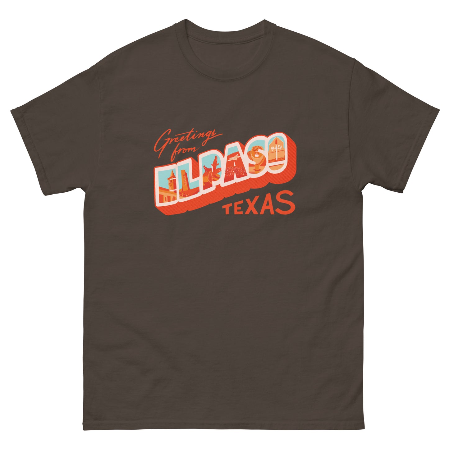 Greetings from El Paso Unisex classic tee