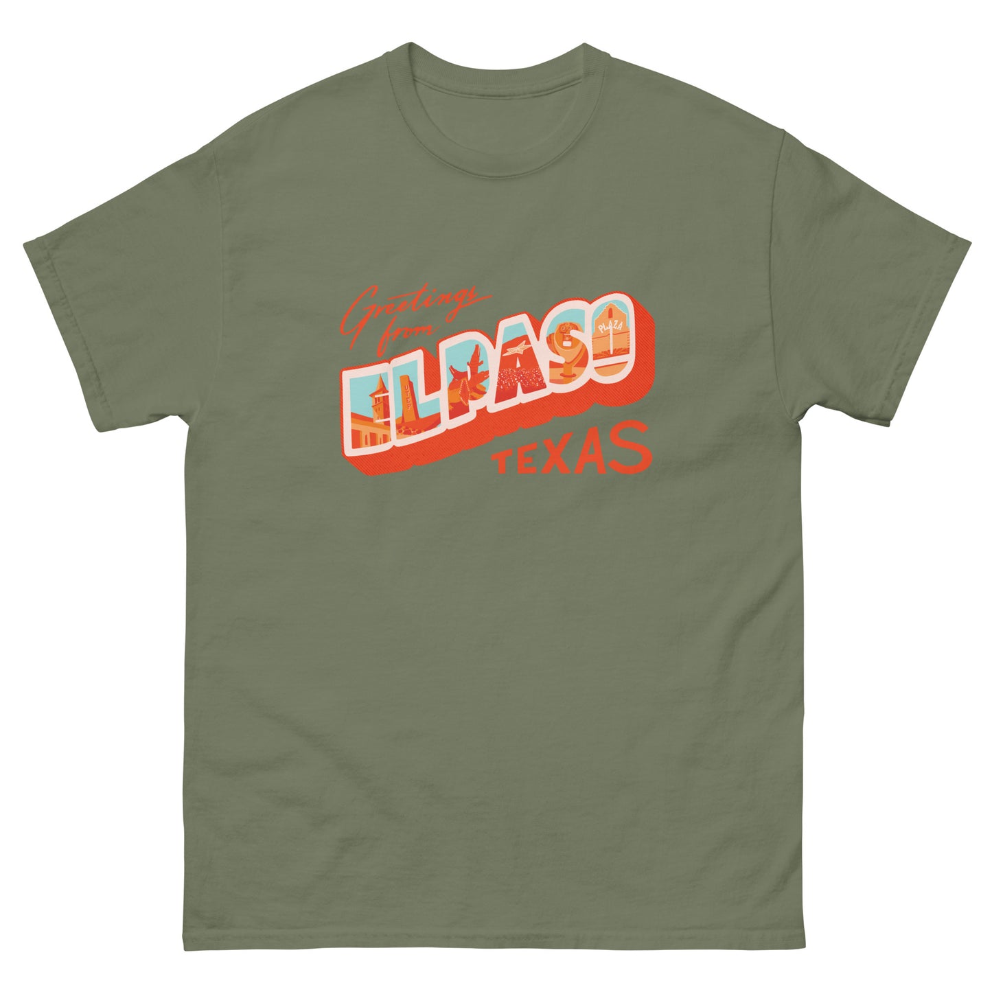 Greetings from El Paso Unisex classic tee