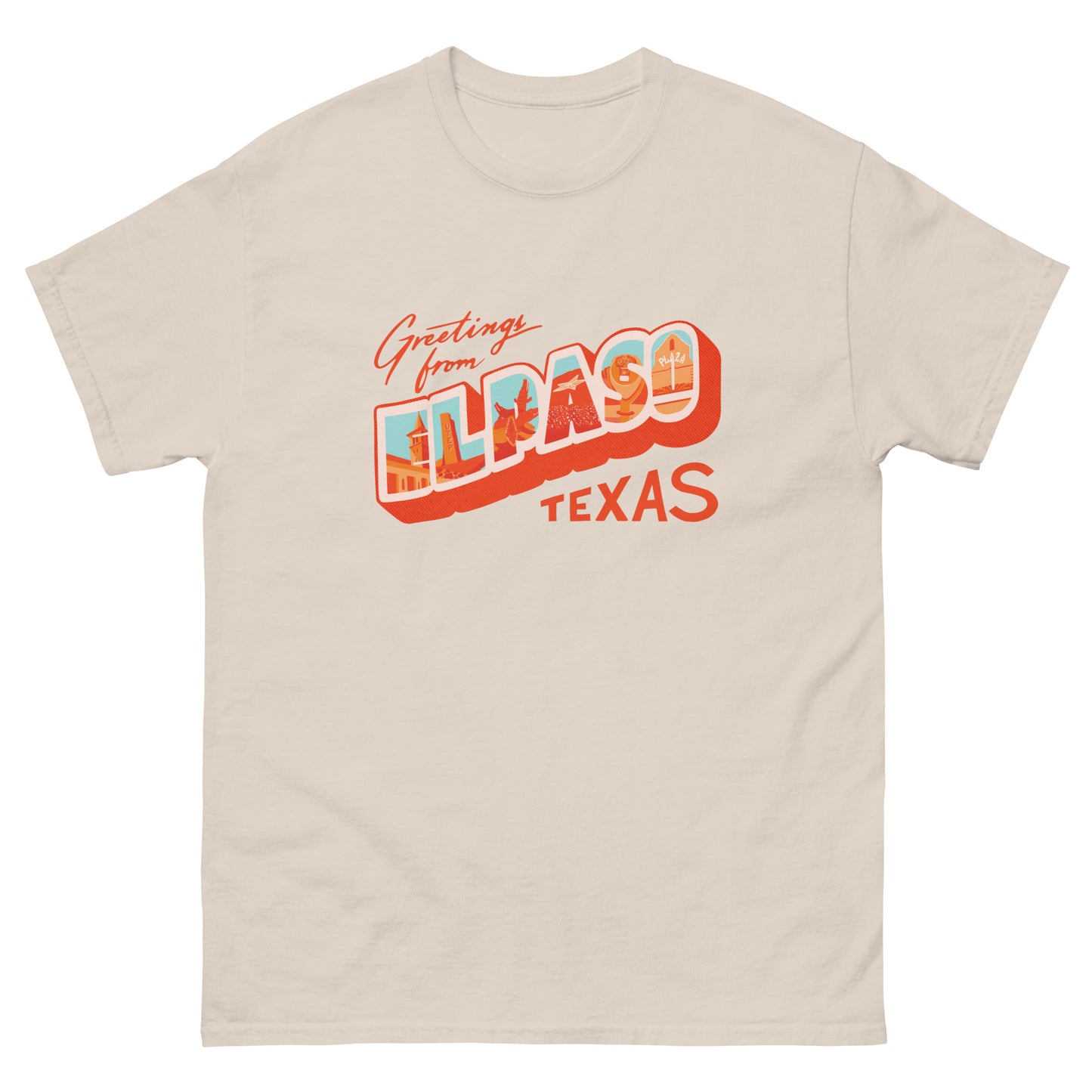 Greetings from El Paso Unisex classic tee