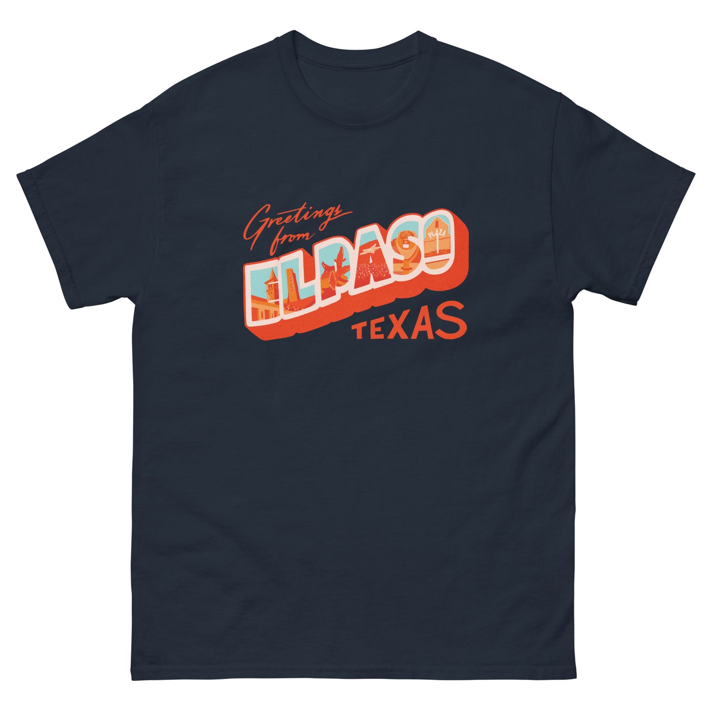 Greetings from El Paso Unisex classic tee