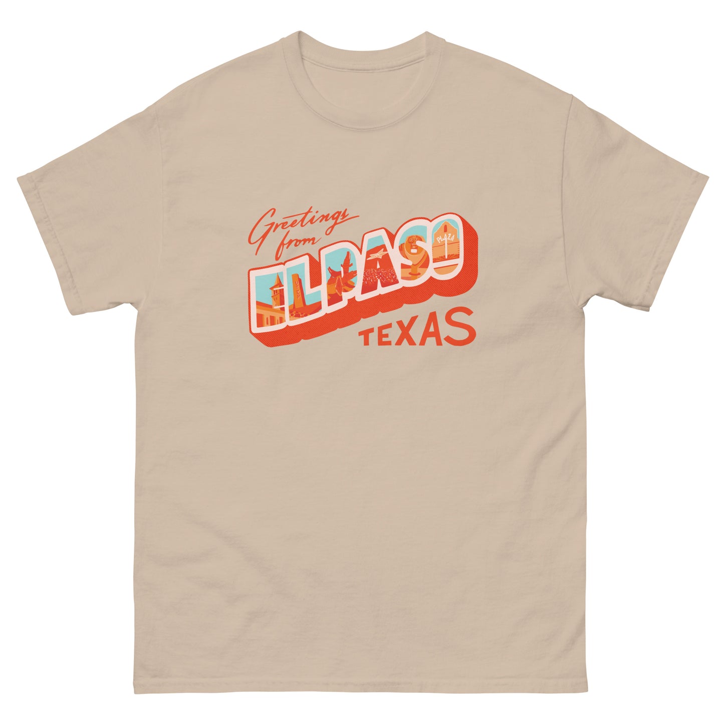 Greetings from El Paso Unisex classic tee